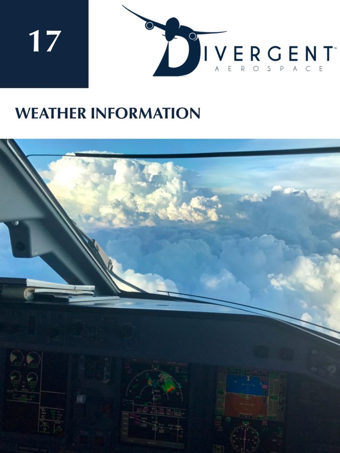 Weather Information CFI Lesson Plan by Divergent Aerospace