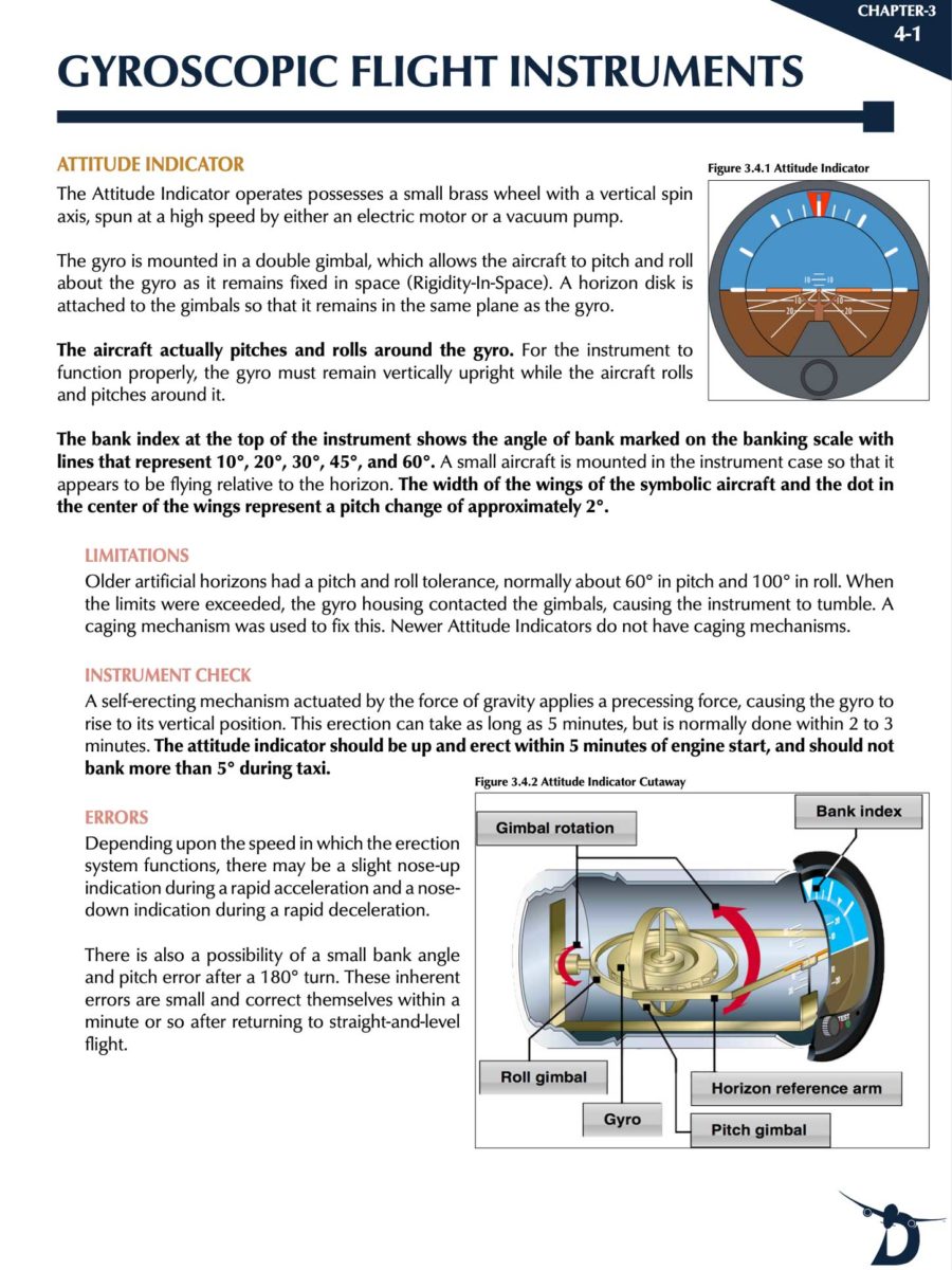 The Complete CFII Binder: Gyroscopic Flight Instruments